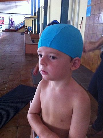 El meu primer dia de Natació