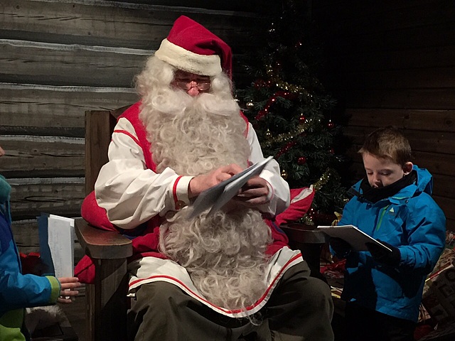 Vaig anar a Laponia i allà vaig coneixer al Pare Noel
