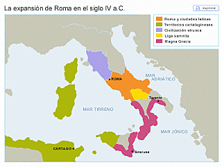 EXPANSIO DE ROMA 400 a.C
