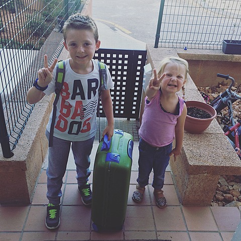 Primer viatge d'estudis amb l'escola