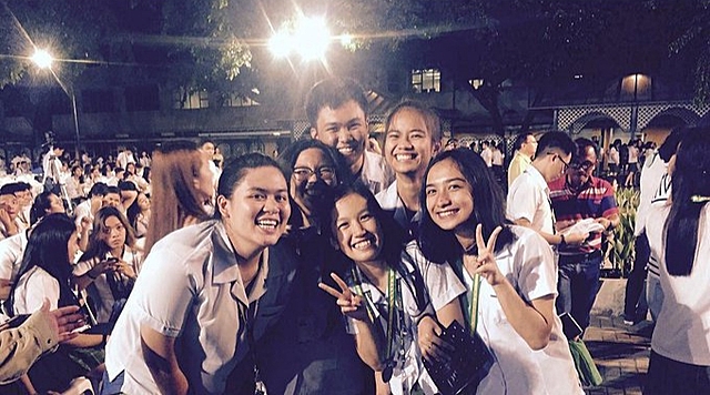 Casandra graduated Senior High