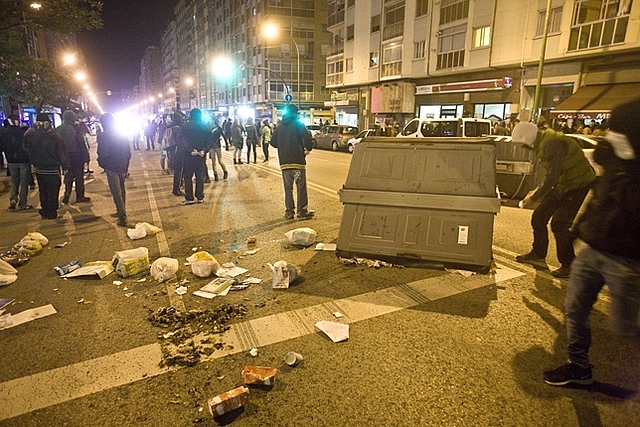 Manifestaciones alrededor del punto inicial