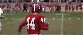 Forrest Gump Plays Football for the Crimson Tide