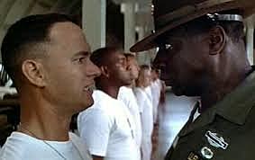 Forrest Gump Enlists into the Army