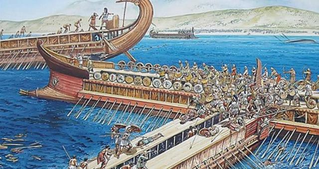 Η ναυμαχία της Σαλαμίνας