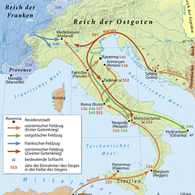 Timeline: Die "Völkerwanderung"