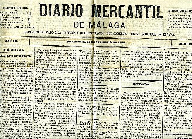 Fundación de Diario Mercantil
