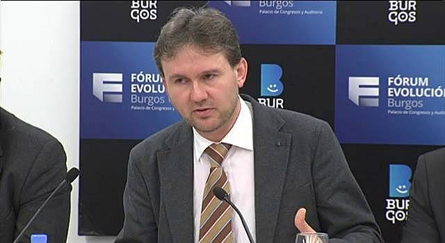 El alcalde de Burgos para las obras