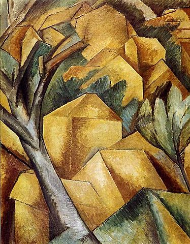 'Casas en L'Estaque' de Braque