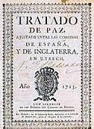 Tratado de Utrecht 1713