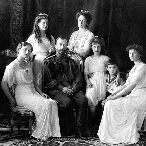 The Romanov family is killed