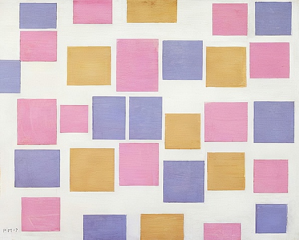 "Composición con áreas de colores de colores nº3"