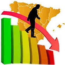 Problemas en la política y la economía de España.