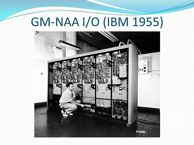 GM-NAA I/O sistema de entrada y salida de norte america,