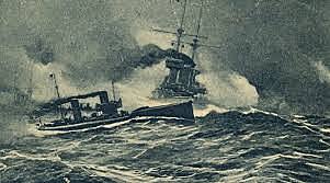 Naval Battle of Jutland takes place between British and German fleets