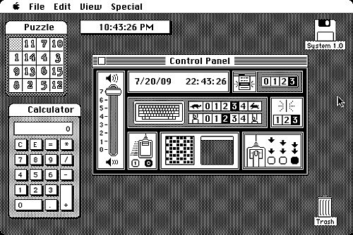 Macintosh OS (System 1.0)