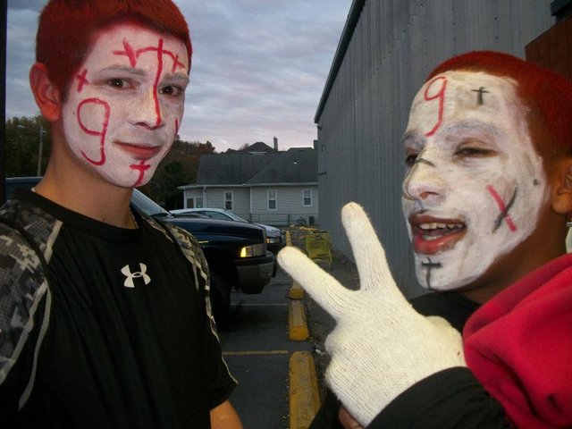 Halloween/football game