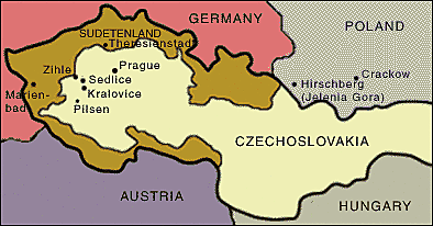 Invasion of Sudetenland, Czechoslovakia