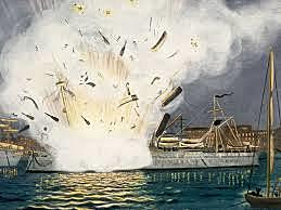 The U.S.S Maine was sunk