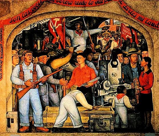 "El arsenal. Repartiendo las armas"