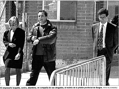 Entrada en prisión de Antonio Miguel Méndez Pozo