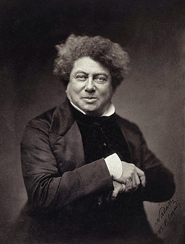 Alexandre Dumas escribe: Los tres Mosqueteros y El Conde de Montecristo