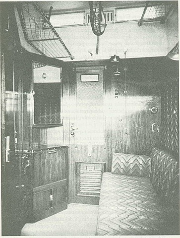 W. Gropius, Tren coche-cama, 1914