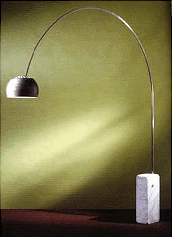 Lampara Arco, Flos, 1962, Castiglioni