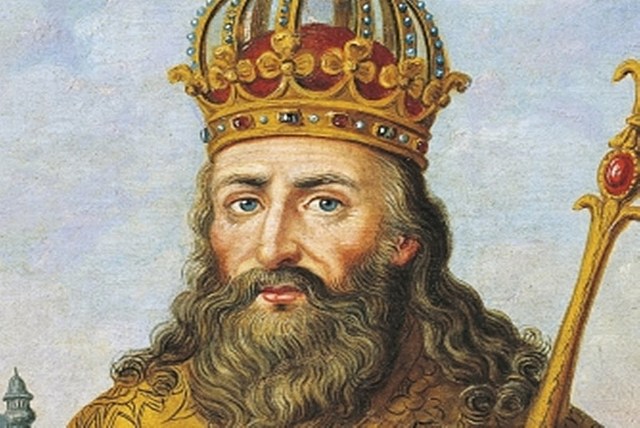 Charlemagne creating Christian Roman Empire