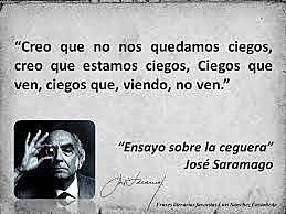 Jose Saramargo "El ensayo sobre la ceguera"