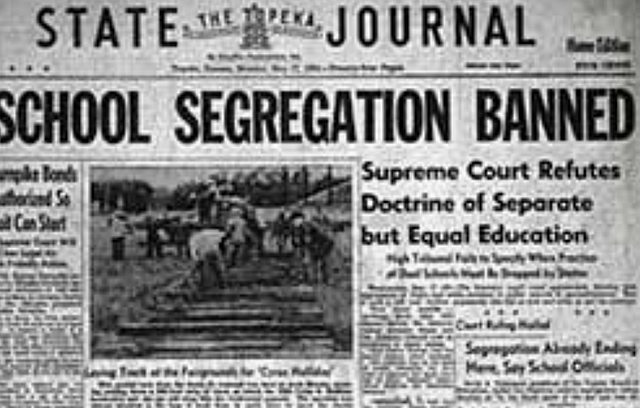 Board of Education vs. Topeka