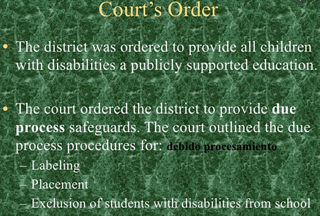 Mills vs. DC Board of Education