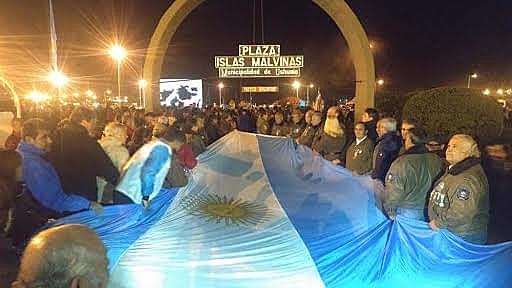 Conmemoración de los 35 años de la guerra de Malvinas