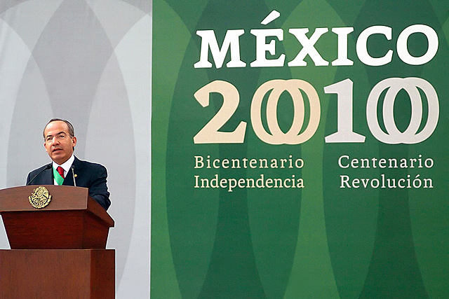 Bicentenario de la independencia y centenario de la revolución.