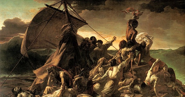 Zattera della medusa, Théodore Géricault