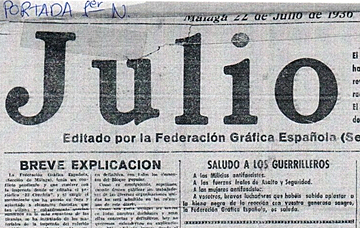 Nace el periódico Julio