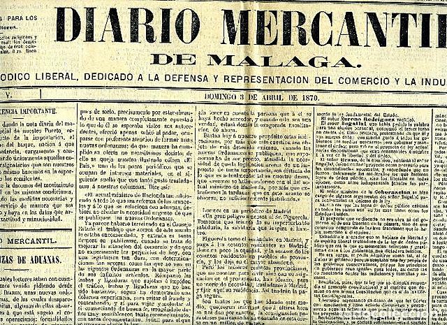 Desaparición del Diario Mercantil