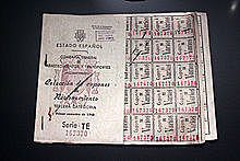 Instauració del racionament.