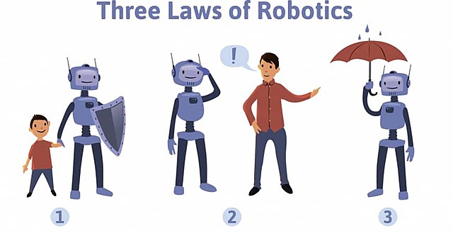 The 3 laws of robotics were made.