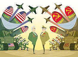 La época de los bloques. Guerra fría.