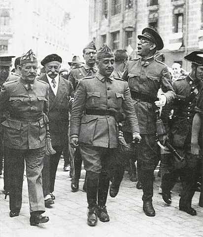 Entrada de Franco en Madrid