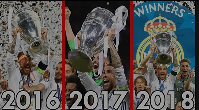 El primer equip a guanyar tres Champions seguides