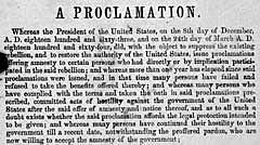 President Johnson's Reconstruction Policies