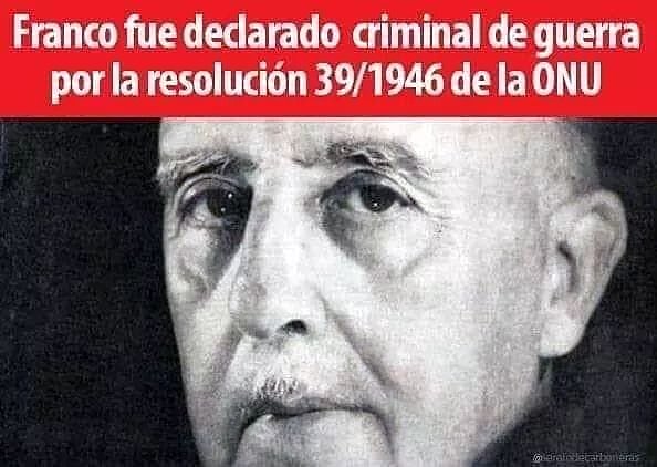 Resolución de la ONU contra Franco