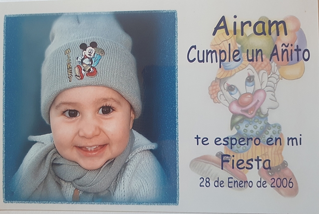 Mi primer cumpleaños