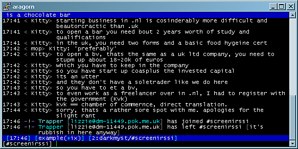 primo programma di messaggistica istantanea, Internet Relay Chat