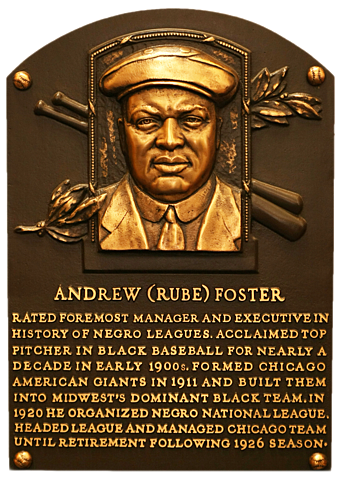 Negro National League founded by Rube Foster