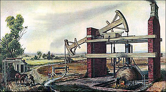 Thomas Newcomen's steam engine