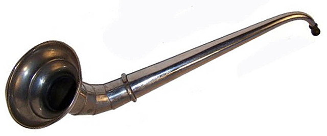 The first hearing aid