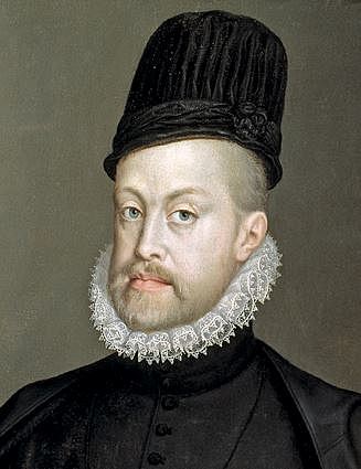 Beginning of Felipe II reign